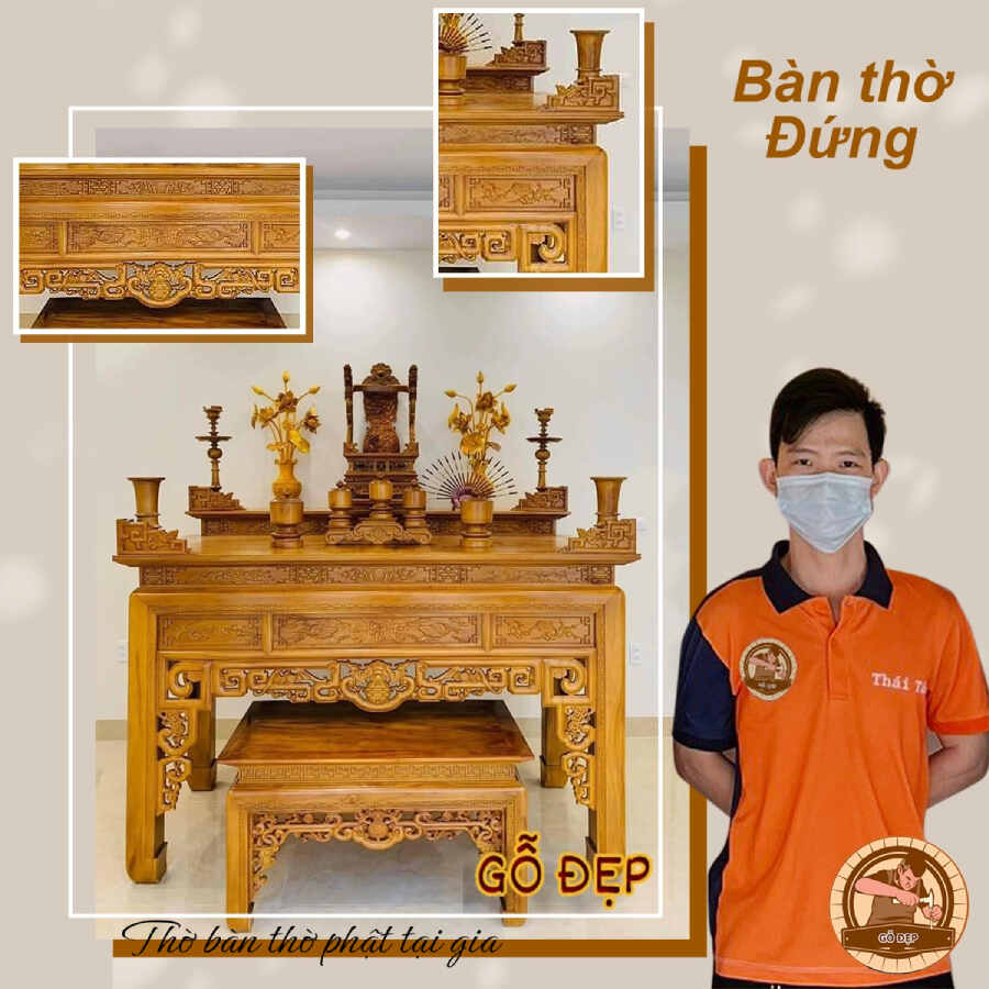 Thờ bàn thờ phật tại gia