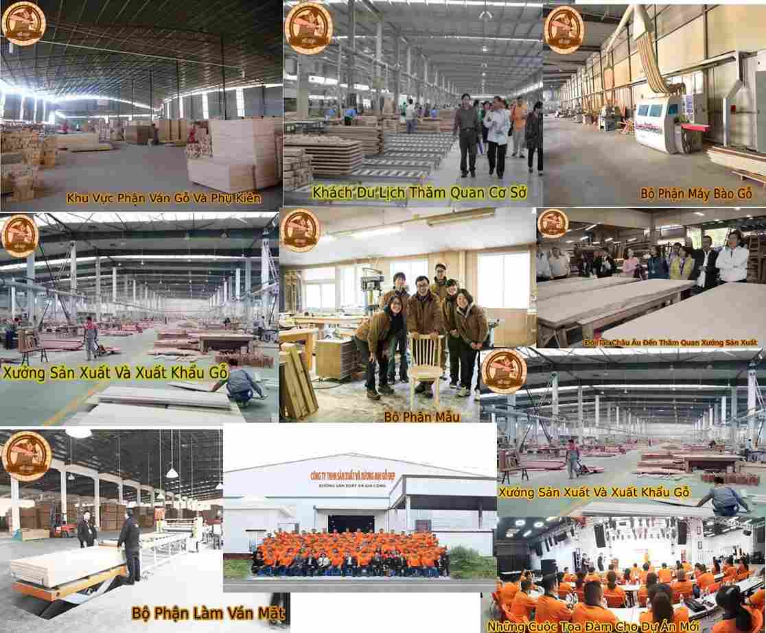 Hình ảnh xưởng sản xuất của Kiến Trúc Gỗ Đẹp