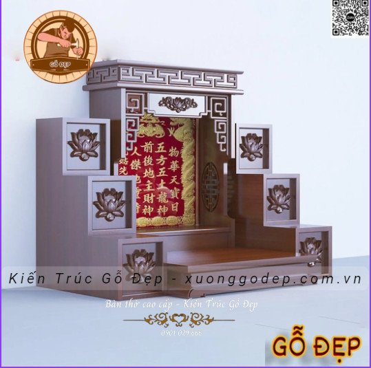 Bàn thờ Thần Tài Bình Dương thu hút nhiều tài lộc cho gia chủ