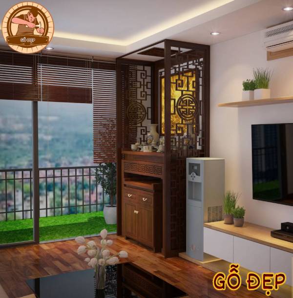 Vách ngăn phòng khách