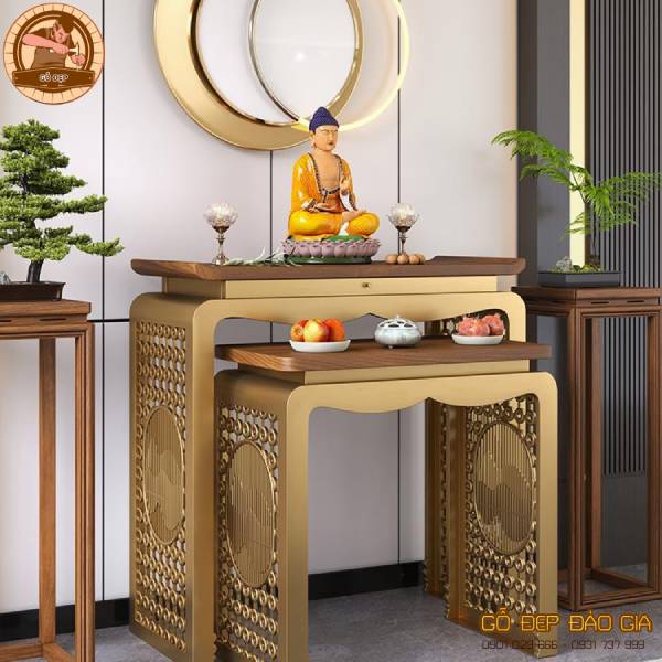 Mẫu Tủ Thờ Bàn Thờ Phật Hiện Đại BT012