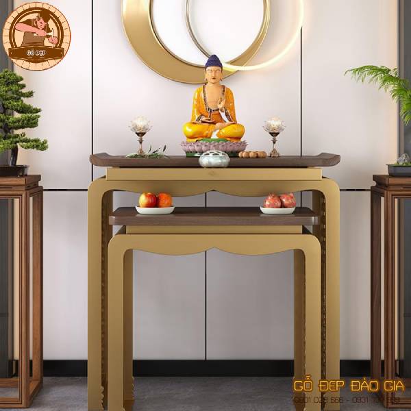 Mẫu Tủ Thờ Bàn Thờ Phật Hiện Đại BT012