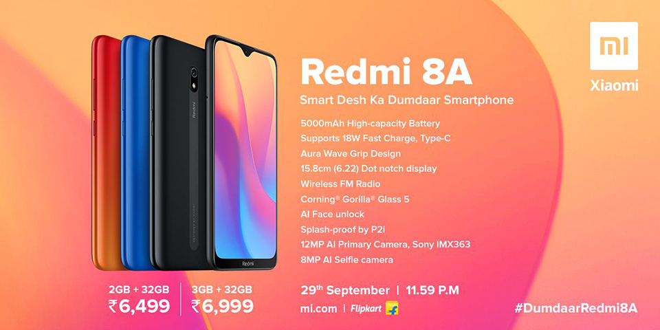redmi-8a-voi-pin-5-000-mah-chinh-thuc-ra-mat-gia-chi-tu-2-12-trieu-dong