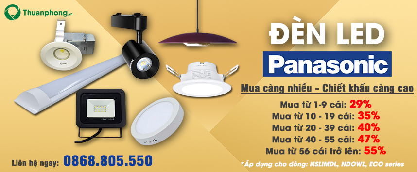 [KM] Bảng Giá Bán Đèn Led Ốp Trần PANASONIC Panel Chiết Khấu Cao 2021