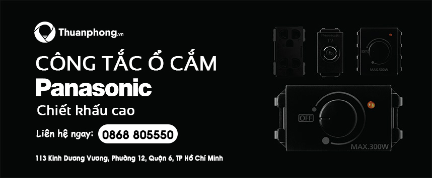 Bảng giá đại lý công tắc ổ cắm Panasonic 2021 giá rẻ NHẤT Tp.Hcm