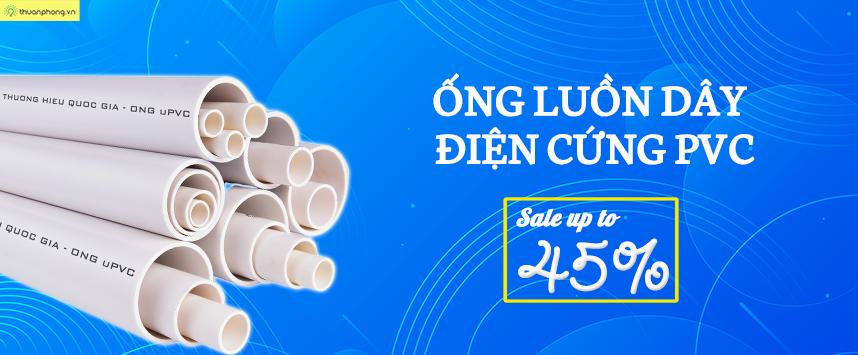 Bảng giá ống luồn dây điện cứng PVC chống cháy, âm tường, lắp nổi chất lượng tại Tphcm