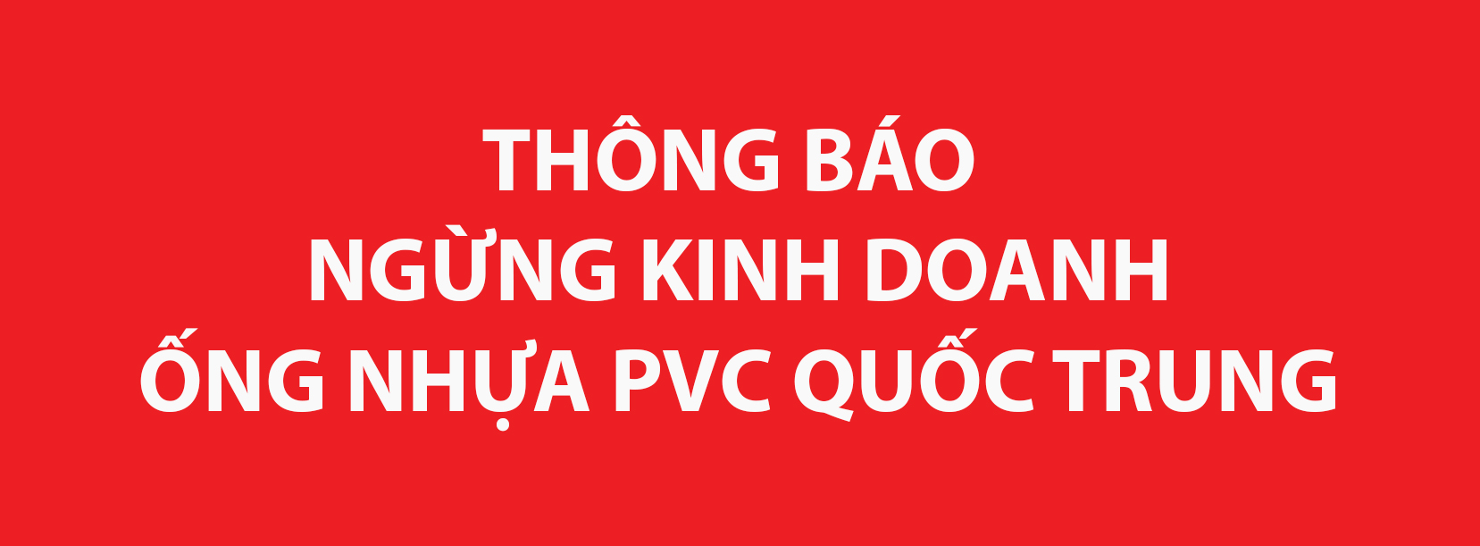 Đại lý ống nhựa PVC Quốc Trung Tphcm