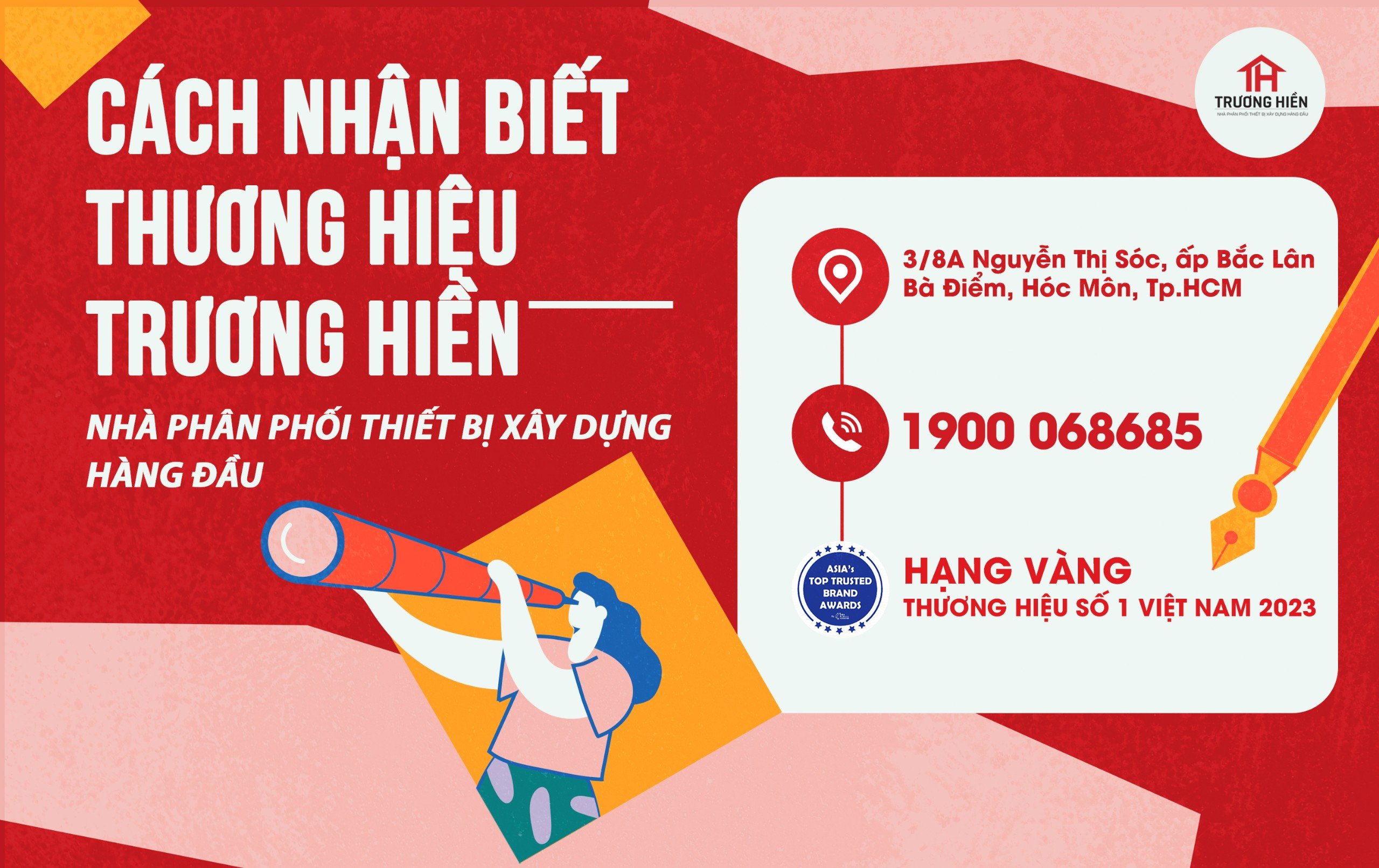 Cách nhận biết thương hiệu Trương Hiền - Nhà phân phối thiết bị xây dựng hàng đầu: Hướng dẫn và thông tin chi tiết