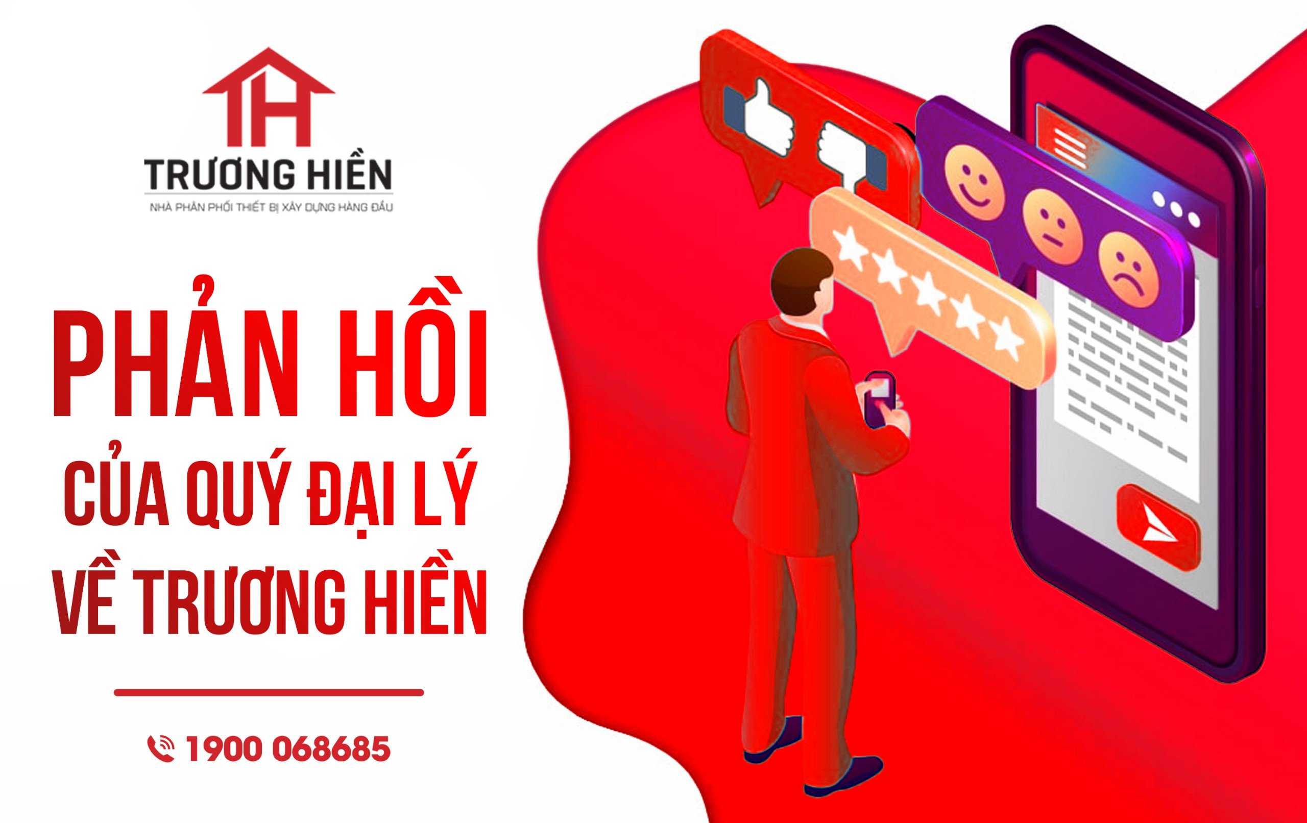 Báo cáo khách hàng: Đánh giá cao dịch vụ của nhà cung cấp điện nước Trương Hiền