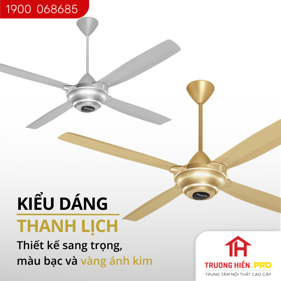 QUẠT TRẦN PANASONIC HÀNG CHÍNH HÃNG BAO LẮP ĐẶT
