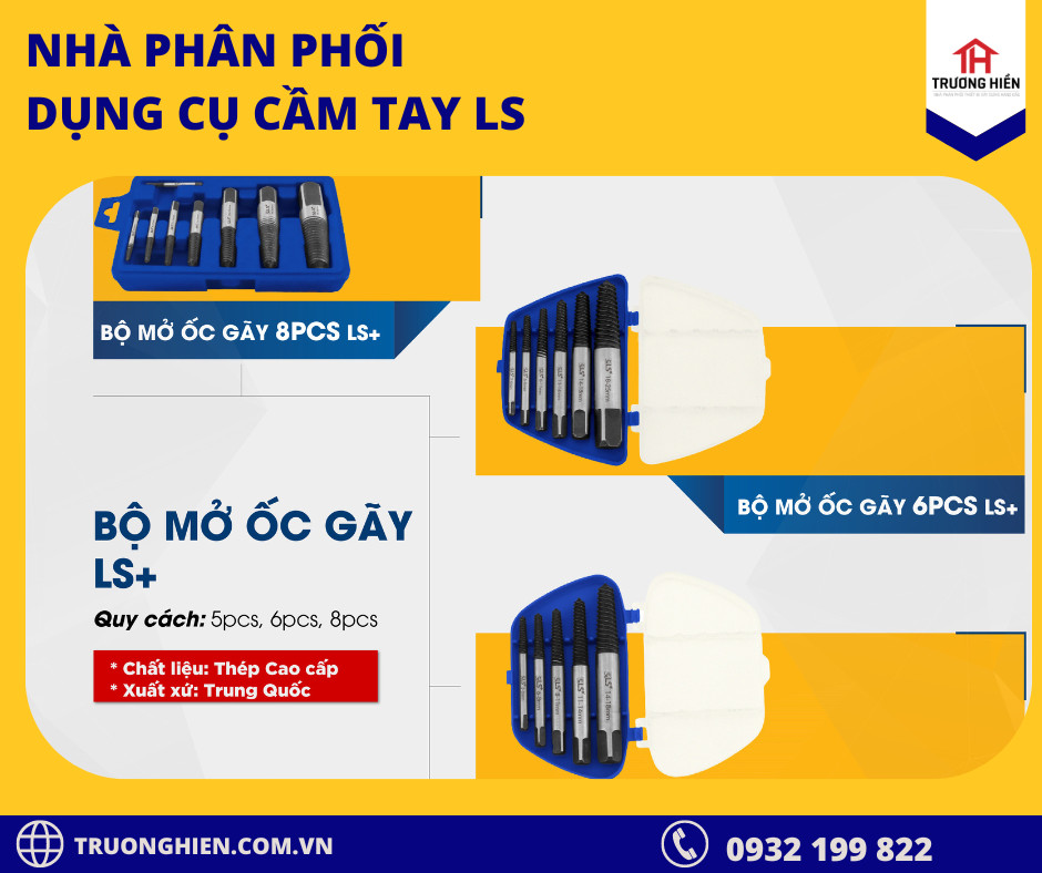 LS là thương hiệu sở hữu hàng nghìn loại vật tư kim khí, dụng cụ cầm tay