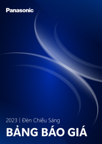 Catalogue đèn panasonic