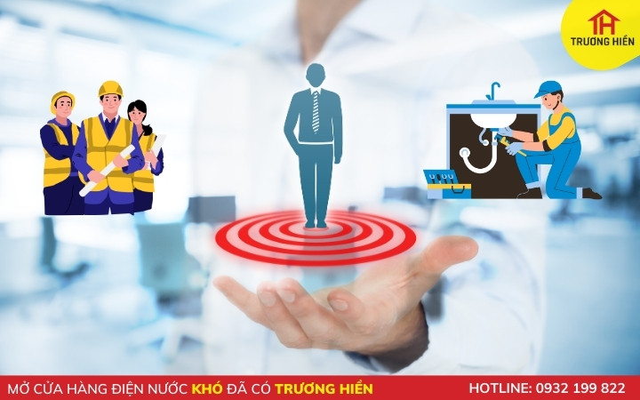 Đối tượng khách hàng tiềm năng cho cửa hàng điện nươc