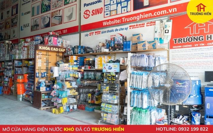 Kinh doanh cửa hàng điện nước lợi nhuận cao