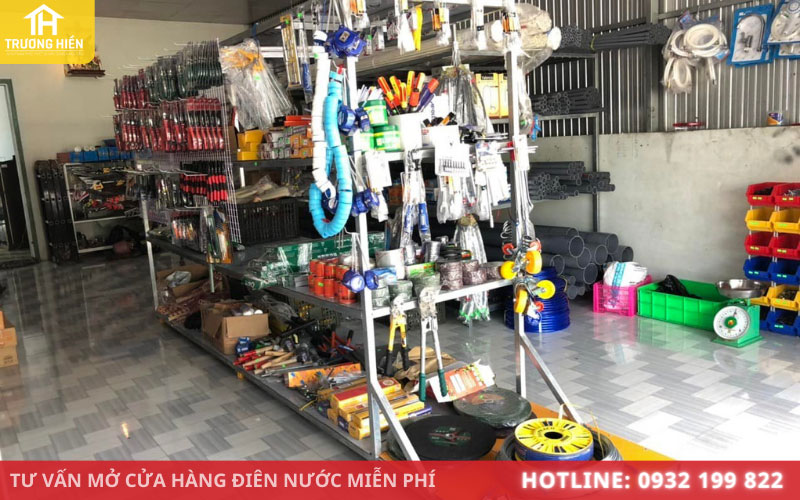 Cửa hàng điện nước dưới 300tr