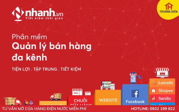 Phần mềm quản lý cửa hàng điện nước nhanh.vn
