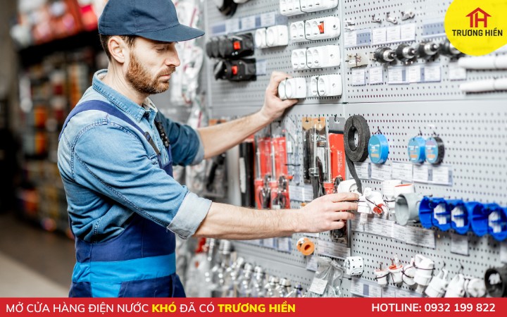 Sở hữu cửa hàng điện nước mang lại sự tự do trong công việc