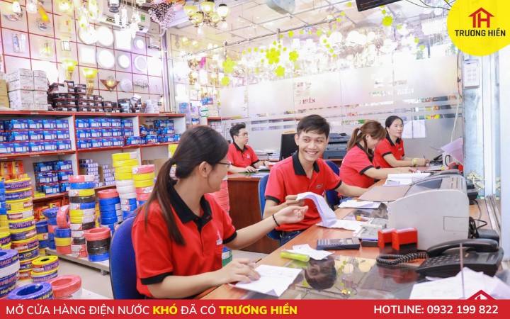 Mở cửa hàng điện nước tạo việc làm phát triển địa phương