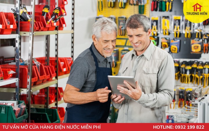 Mở cửa hàng điện nước tạo thêm cơ hội việc làm