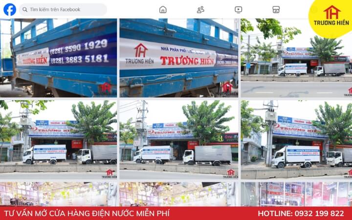 Xây dựng thương hiệu cửa hàng điện nước Online trên các trang mạng xã hội