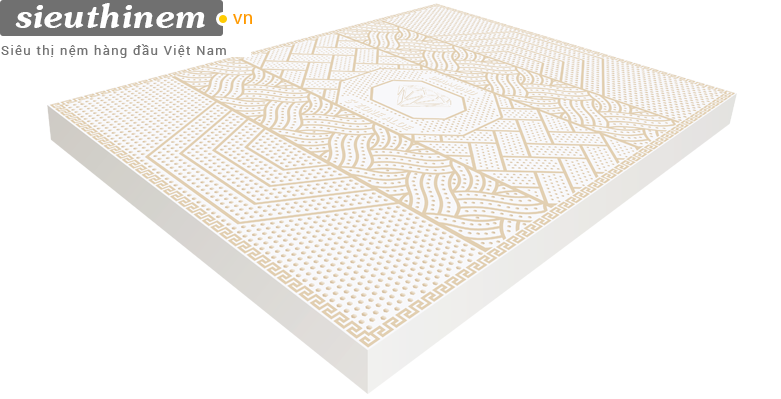 Nệm Cao Su Kim Cương - 5'Zone Aloe | Mua Online Giảm 40% tại www.nem.vn