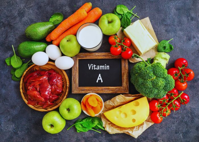 Vitamin A - Hỗ trợ tái tạo da