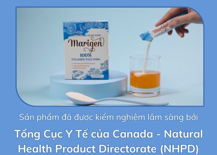 collagen thủy phân từ cá Marigen Collagen