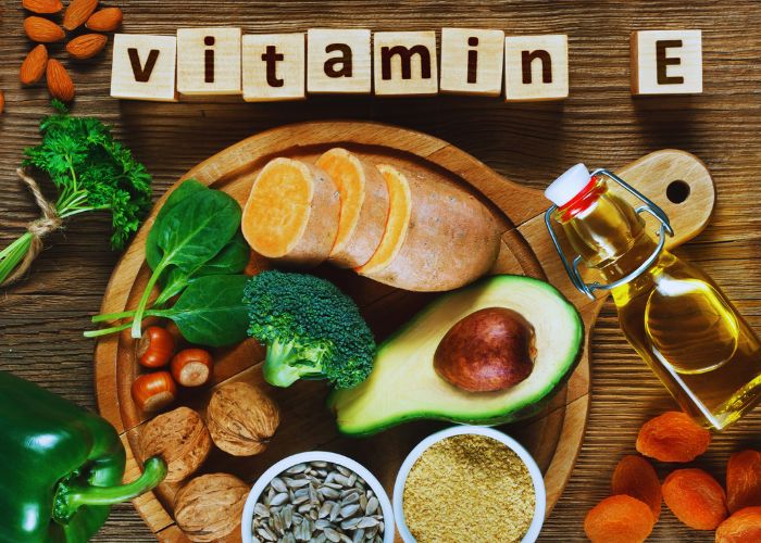 Vitamin E – Cấp ẩm, ngăn chặn lão hóa