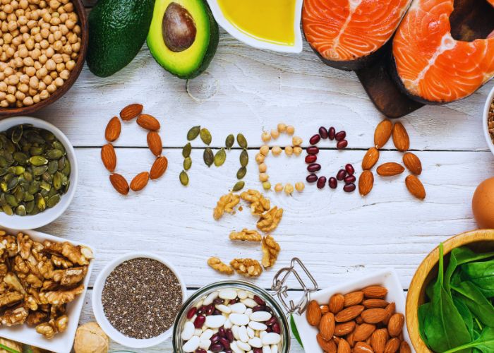 Dưỡng chất axit béo omega-3 giúp da khỏe mạnh và mềm mại