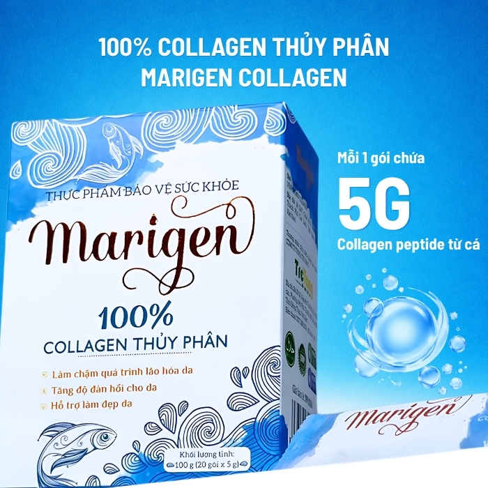 Marigen 100% Collagen Thủy Phân
