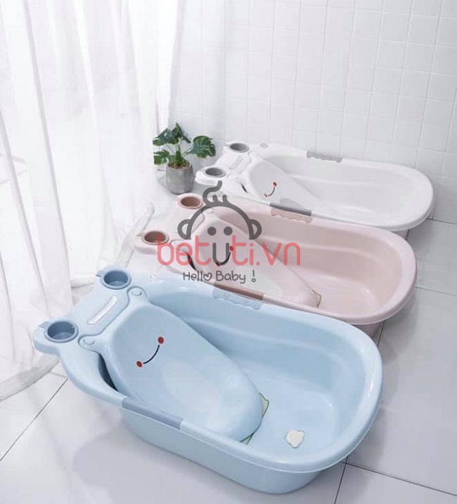 Chậu tắm ếch kèm ghế
