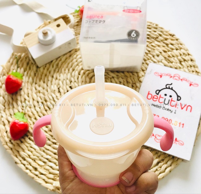 Cốc tập uống 3 giai đoạn Richell