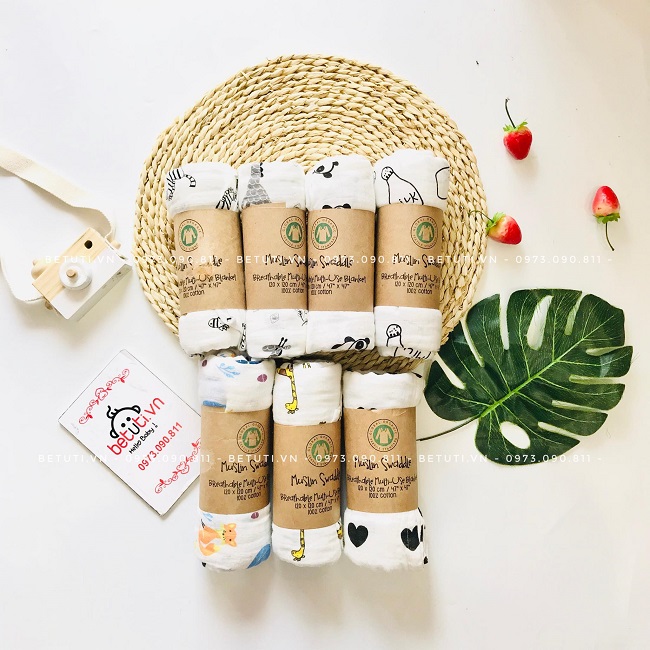 Các mẫu mã khăn aden sợi tre cotton