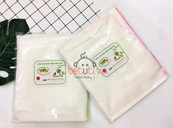 Khăn xô tắm 4 lóp Mippi