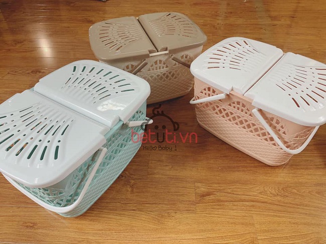 Làn nhỡ QC đựng đồ sơ sinh