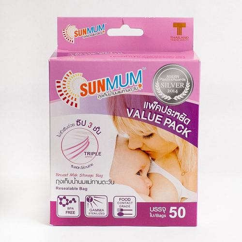 Túi trữ sữa Sunmum 20c mẫu cũ