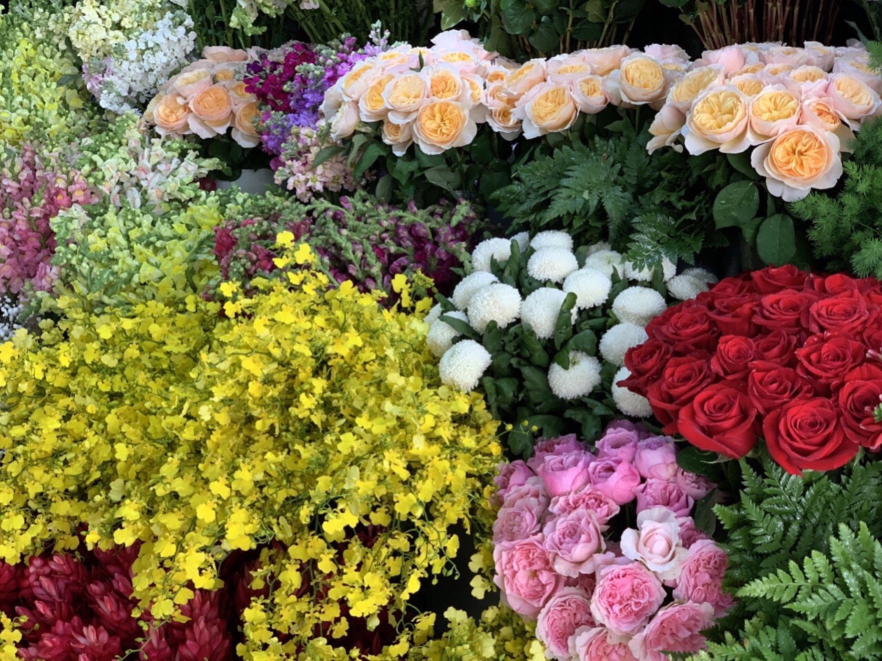 Nguồn hàng hoa tươi tốt