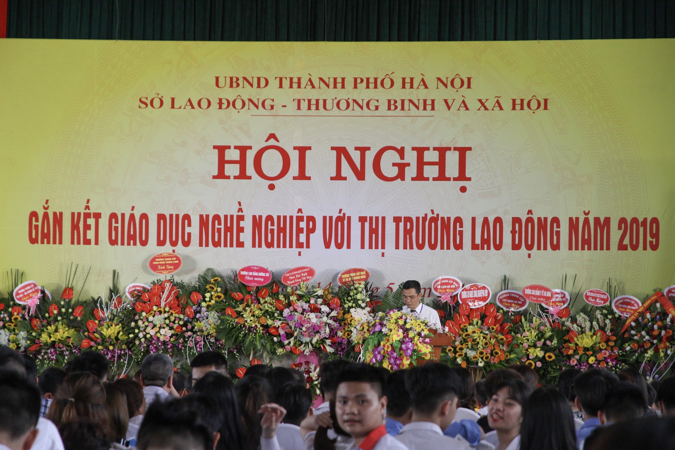 TRƯỜNG TRUNG CẤP KINH TẾ-DU LỊCH HOA SỮA THAM GIA HỘI NGHỊ GẮN KẾT GIÁO DỤC NGHỀ NGHIỆP VỚI THỊ TRƯỜNG LAO ĐỘNG NĂM 2019