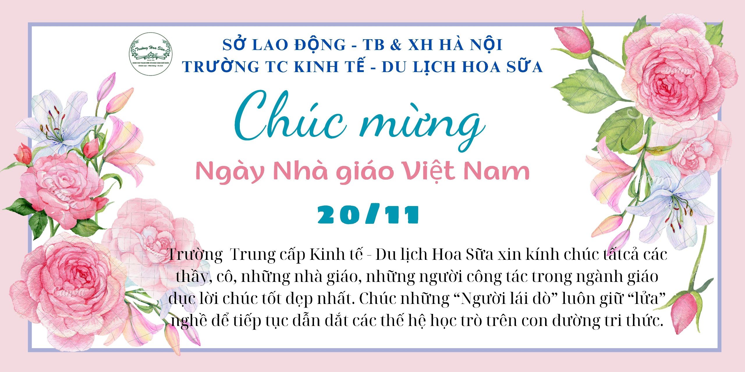 CHÀO MỪNG NGÀY NHÀ GIÁO VIỆT NAM 20/11