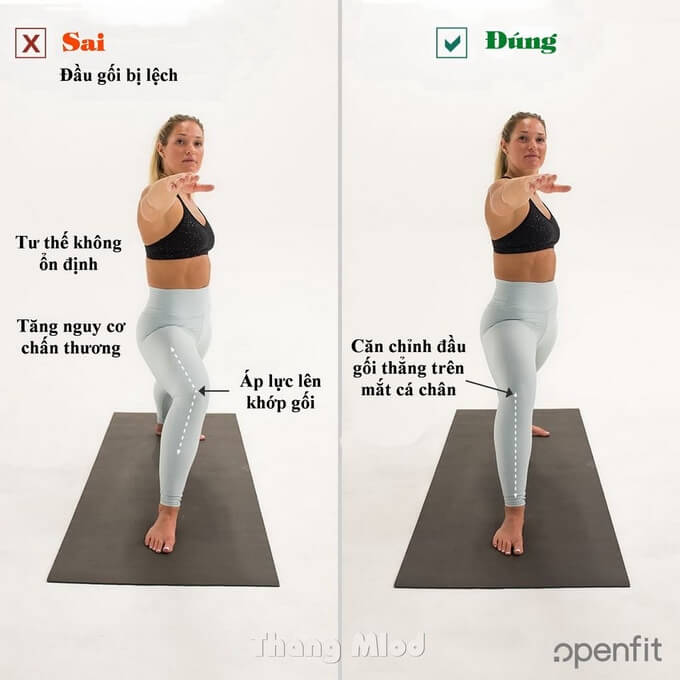 Đầu Gối Lệch Với Mắt Cá Chân