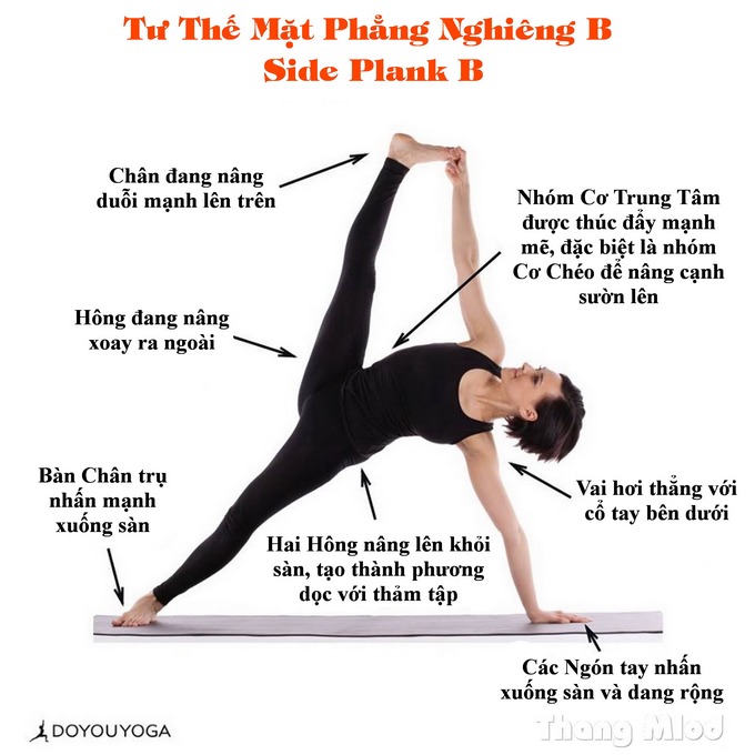 Định tuyến Tư thế Yoga Mặt phẳng nghiêng B