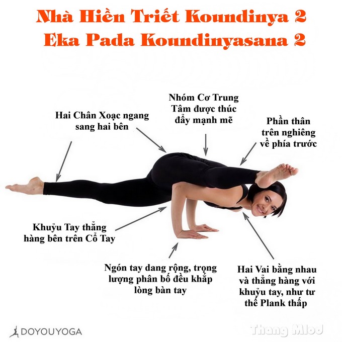 Định tuyến Tư thế Yoga Nhà hiền triết Koundinya 2