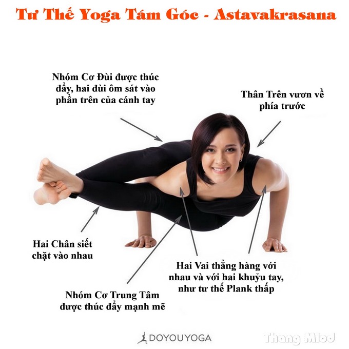 Định tuyến Tư thế Yoga tám góc