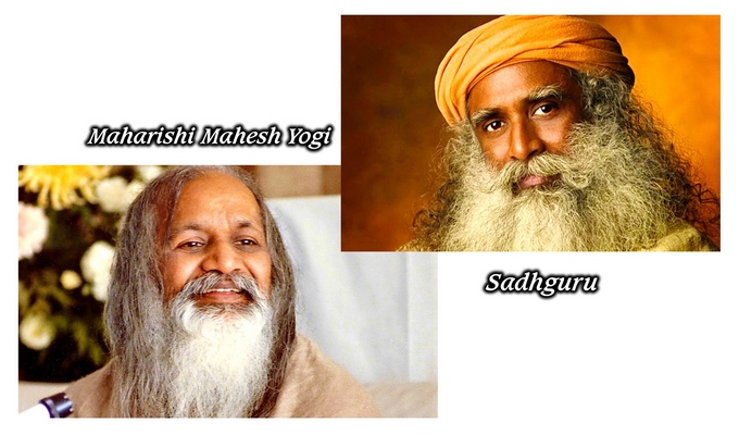 Đôi mắt sáng của Maharishi Mahesh Yogi và Sadhguru