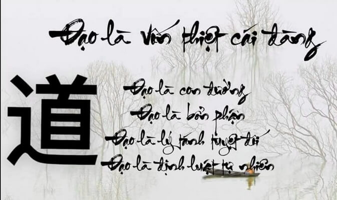 Giải nghĩa chữ ĐẠO
