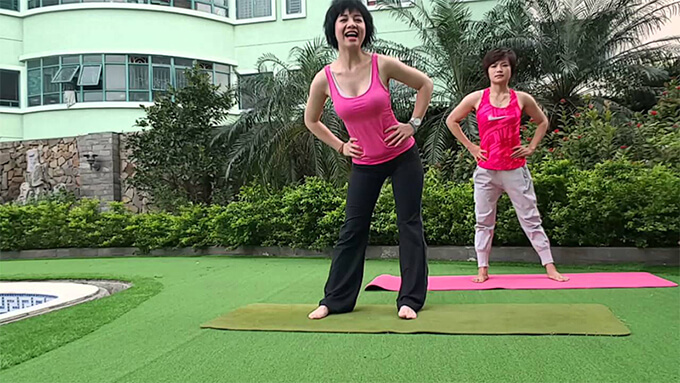 Khởi động trước khi tập yoga