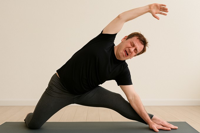 Người tập yoga sai tư thế gây nguy cơ chấn thương