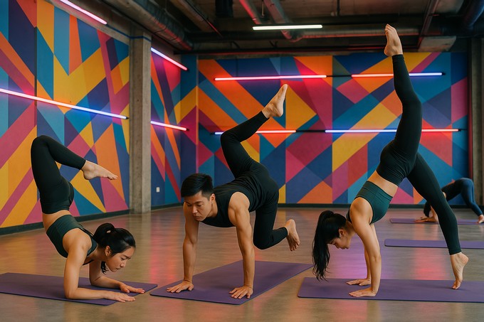 người học lầm tưởng rằng yoga là những động tác uốn éo càng kỳ lạ càng tốt