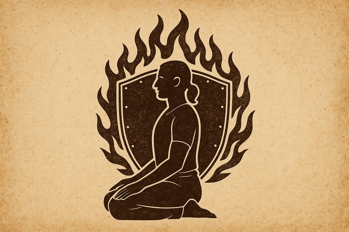 Virāsana – Tư thế Anh Hùng: Tĩnh tại giữa lòng chiến trận