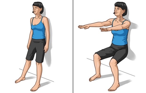 Tư thế chiếc ghế 1